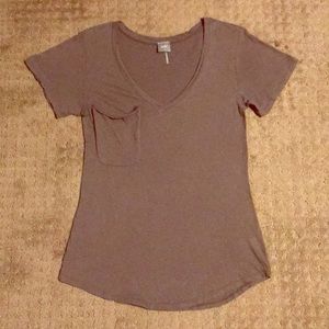 Basic pewter brown shirt
